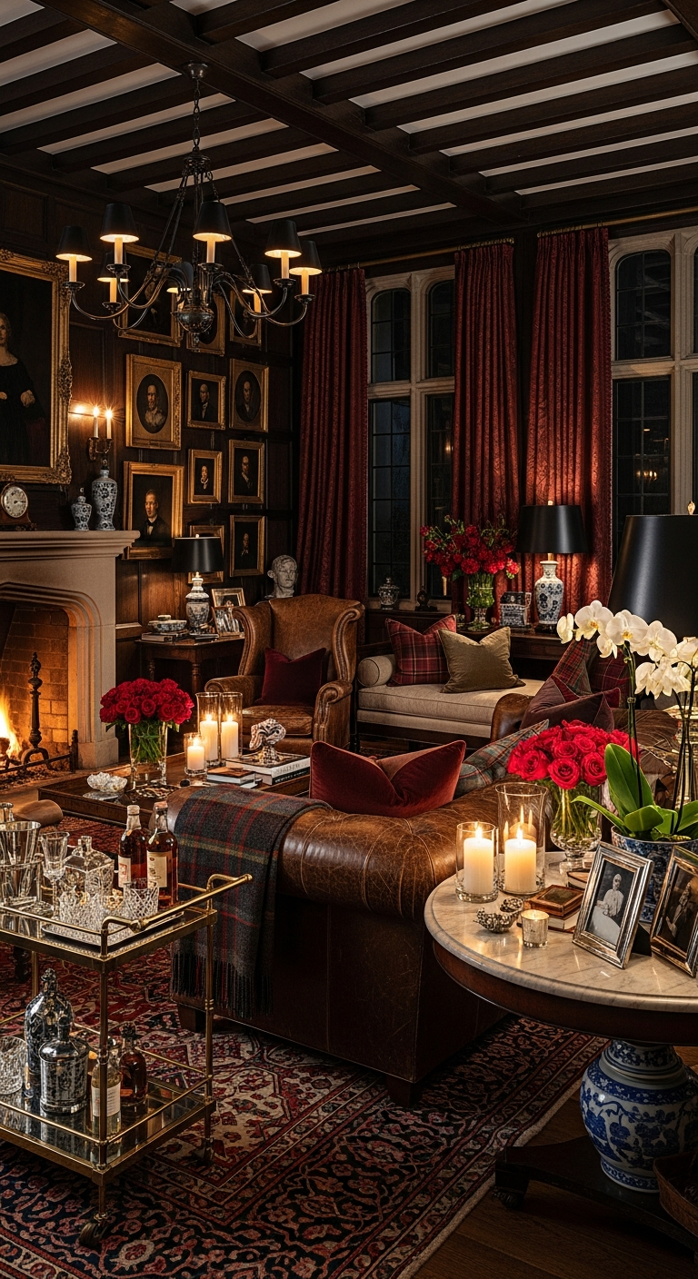 Get the Look: An Opulent Traditional Study