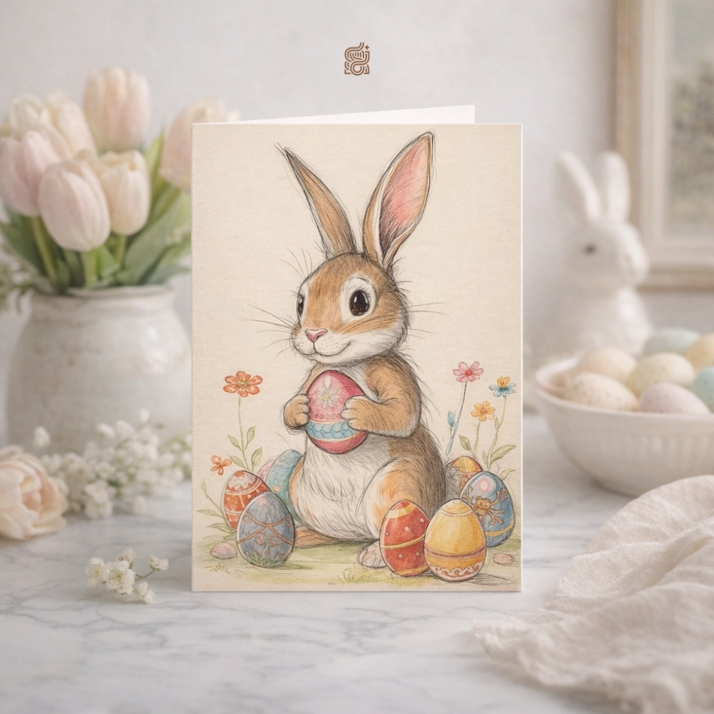 A Sweet Easter Bunny Card — A Thoughtful Detail