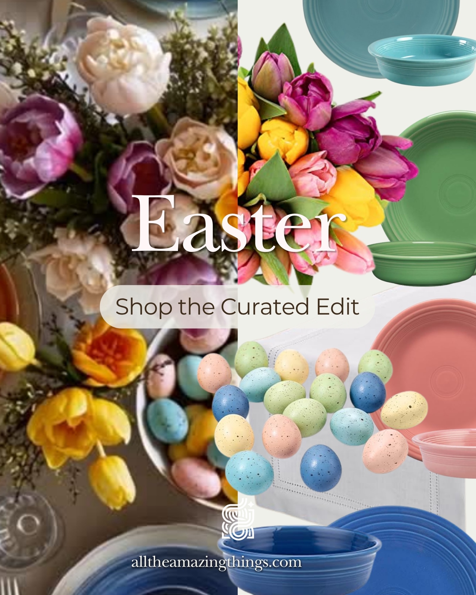 Easter Tablescape & Decor Inspiration + Curated Spring Edit